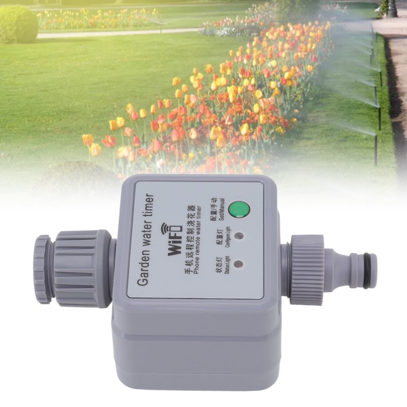 Smart Sprinkler Water Timer Automatic Watering Remote Control USB Power
