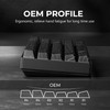 XVX Topographic PBT Keycaps, Shine Through Key caps, Double Shot