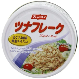 Nissui Canned Tuna Flake in Oil 8.46oz. (80g x 3 Cans) (Pack of 4) - PRODUCT OF THAILAND