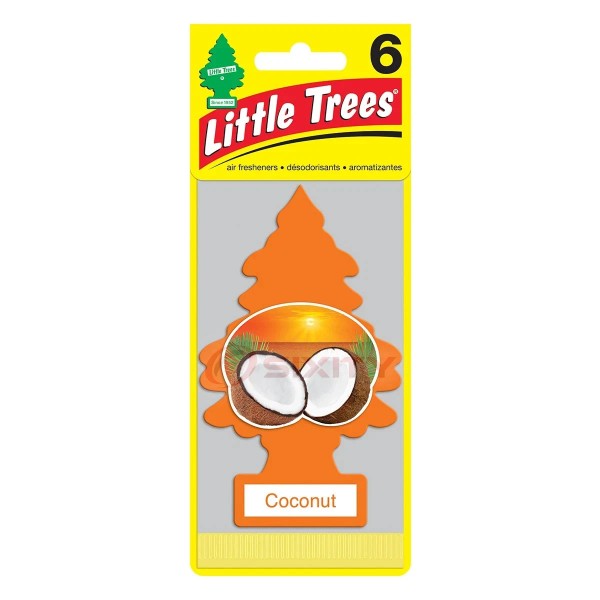 Little Trees (2) Little Trees Hanging Air Freshener – Coconut