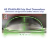 Refrigerator Drip Catcher Trays for GE Refrigerators, Exact Fit, select