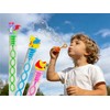 HOZKEAP 24 Pcs Bulk Mini Dragons Bubble Wands for Kids