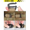 Pitozer Molle Backpack Straps Tactical Rush Tier System Molle Attachment