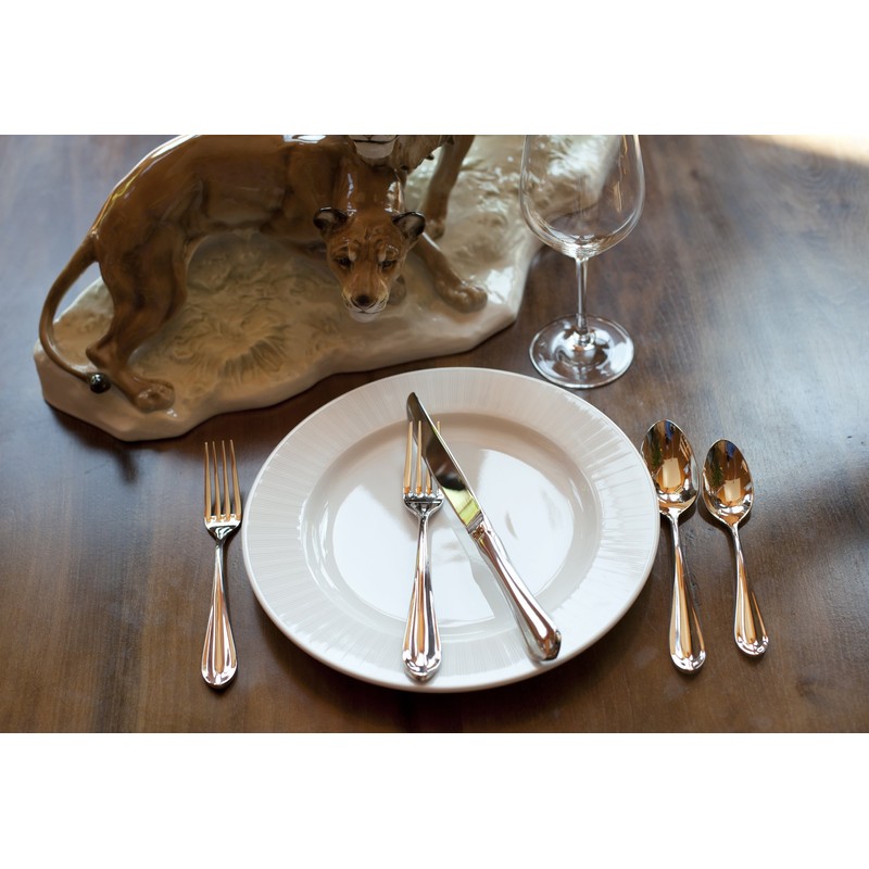 Fortessa Forge 18/10 Stainless Steel Flatware Table Fork, Set of