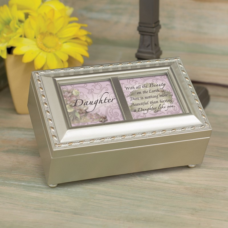 Cottage Garden Petite Music Box - Daughter Plays Light Up
