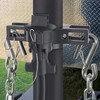 Aluminum Trailer Chain Holder,Travel Trailer Accessories with 7 Pin Trailer