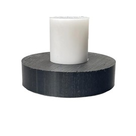 PSB STAHL AUF MASS Plastic POM-C Round Material Round Bar Round Discs Diameter 30-100 mm L = 10-95 mm Natural (Diameter 40 mm L = 60 mm)