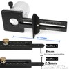 Wood Circular Cutting Jig 8mm Pin Circle Cutter Trimming Guide
