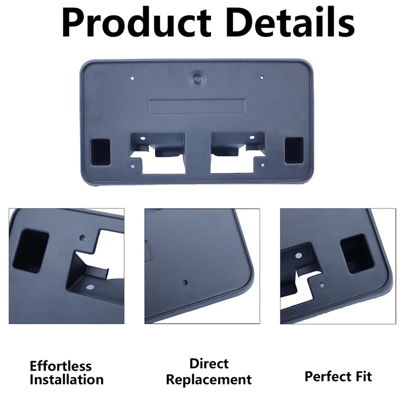 85650574 Front License Plate Frame Compatible with 2024-2026 GMC Sierra