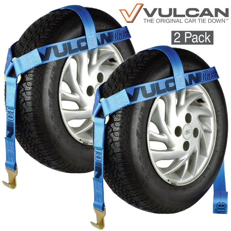 VULCAN Wheel Dolly Tire Harness with Flat Hooks - Bonnet
