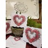 Rose Heart Valentine Day Love Portfolio Boxed Note Cards by