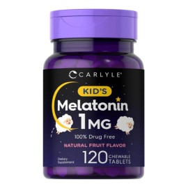 Melatonina Niños 1mg Dulces Sueños 120 Masticables Americano Sabor Frutas
