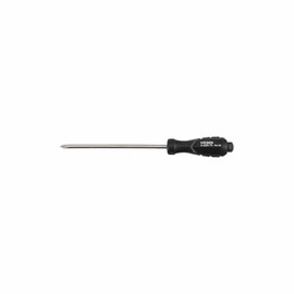 Hozan D-530-75 Phillips Screwdriver, Phillips No.00, Total Length: 4.9 inches (124 mm), Shaft Length: 3.0 inches (75 mm), Thin Shaft Specifications, Ideal for Recessed Places