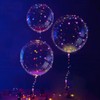 3 Pieces LED Balloons, Transparent Party Balloons, Unique Decorations Perfect