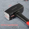 MAXPOWER 4lb Club Hammer, Mini Sledge Hammer with 9-inch Fiberglass
