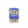 Tucool Racing Silicone 4-Ply Straight Coupler Silicone Hose with T-clamp