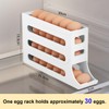 Ruayia Egg Holder 30 Eggs 4 Tier Eggs Storage Fridge