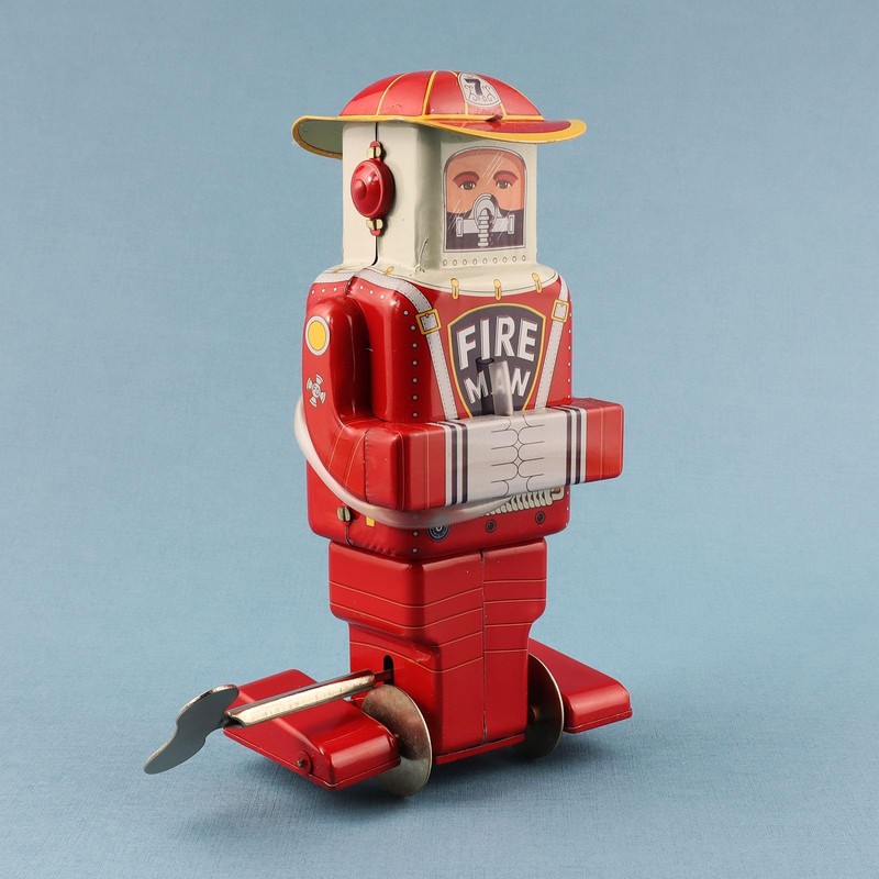 Freak Scene Robot – Fireman – Fire Man – Red