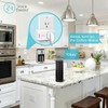 Jinvoo Zigbee Smart Plug, Wireless Mini Plug, Alexa Socket, Smart