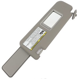 ECCPP Gray Car Sun Visor Left Driver Side Windshield Visor fit for 4RUNNER 2004-2008 Without Sunroof