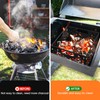 Foedo Charcoal Firebox Basket for Oklahoma Joe Offset Smoker, Grill