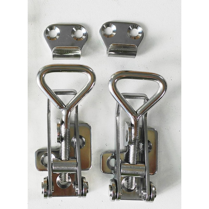 Adjustable Latch Buckle Cabinet Boxes Lever Handle Toggle Catch Latch