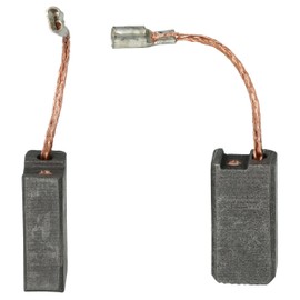 vhbw 2 x Carbon Brush 20 x 10 x 6.1 mm Compatible with DUSS Duax P60, PK 75, PK 35, PK 45, P90 Power Tool, Hammer Drill