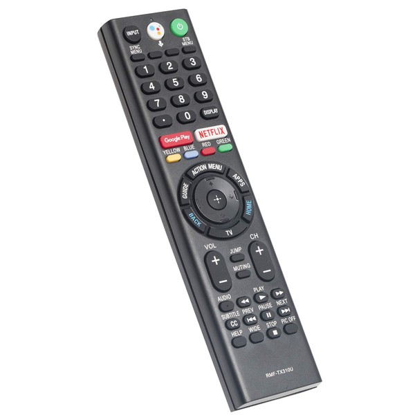 New RMF-TX310U RMFTX310U Voice Remote Control Replacement for Sony Bravia