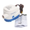 Amarine Made Bilge Pump for Boat Automatic Submersible 12V 1100GPH