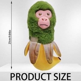 CWENDANER Tralalero Tralala Plush (35 cm) Italian Brain Red Cuddly Toy, Soft Plush Toy for Children, Birthday Gift and Collectible Figure (Banana Man)