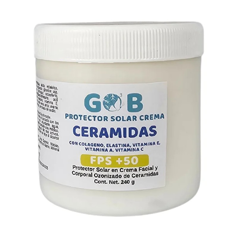 Protector Solar Ceramidas Crema Ozonizada - Fps50+ - 240 G