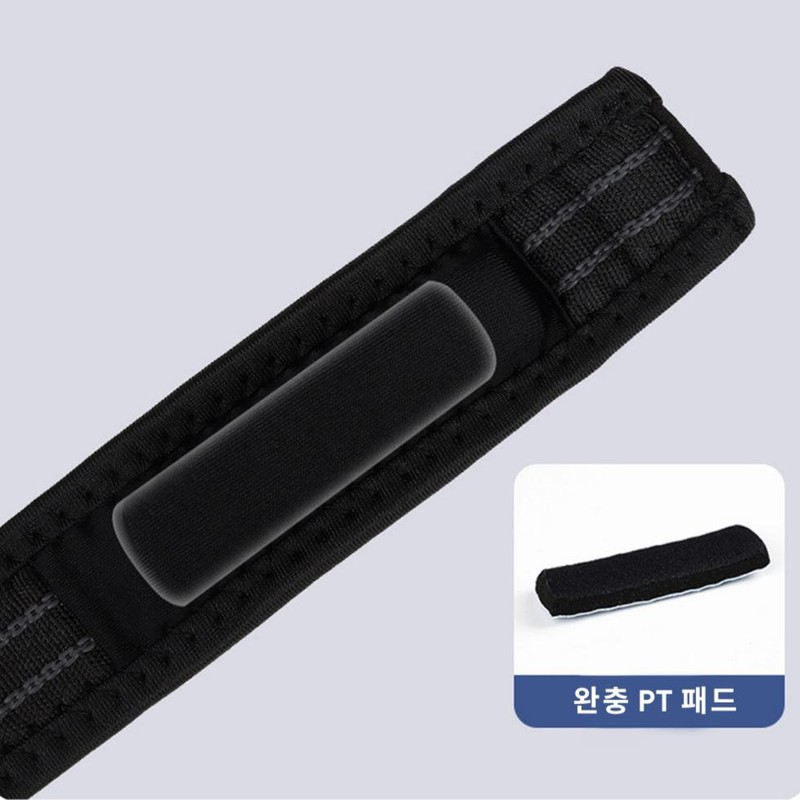 Gloie 1+1 고탄력 무릎 보호대 슬개골 무릎보호대 러닝 무릎 보호