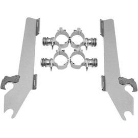 Memphis Shades MEK1966 Trigger-Lock Mounting Kit (Polished fits Honda VT1300CS Sabre 2010-2014)