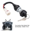 Car Ignition Key Switch Set 37200‑115‑0 Durable Ignition Key Switch