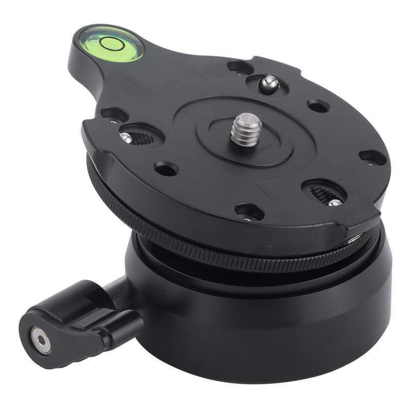 Tripod Head DY‑60N Tripod Leveling Base Leveler Adjusting Plate for