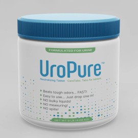 UroPure Tablets: Professional Human Urine Smell Remover Odor Eliminator 14.1oz