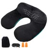 YOUXIU Neck Pillow Inflatable Travel Pillow Compact Neck Pillow Ergonomic
