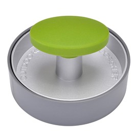 OUTDOORCHEF Grillzubehör, Burger Presse, Silber, 12,5x7,5x6,5 cm, 14.491.32