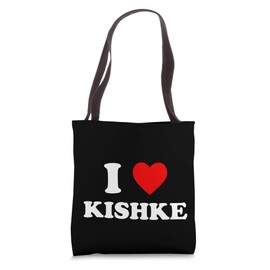 I Love Kishke Heart Jewish Food Cholent Kugel Shabbat Shalom Tote Bag