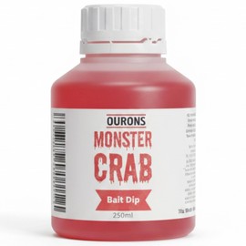 OURONS Monstercrab Bait Dip Glug - Carp Fishing Bait Liquid 250ml