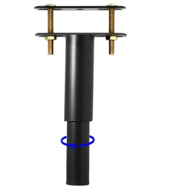 Adjustable Metal Bed Frame Support Leg, Heavy Duty Center Slats Support Leg for Bed Frame Replacement Parts, Bed Support Leg, Adjustable Bed Legs Replacement(1Pcs, 5.12"-9.5")