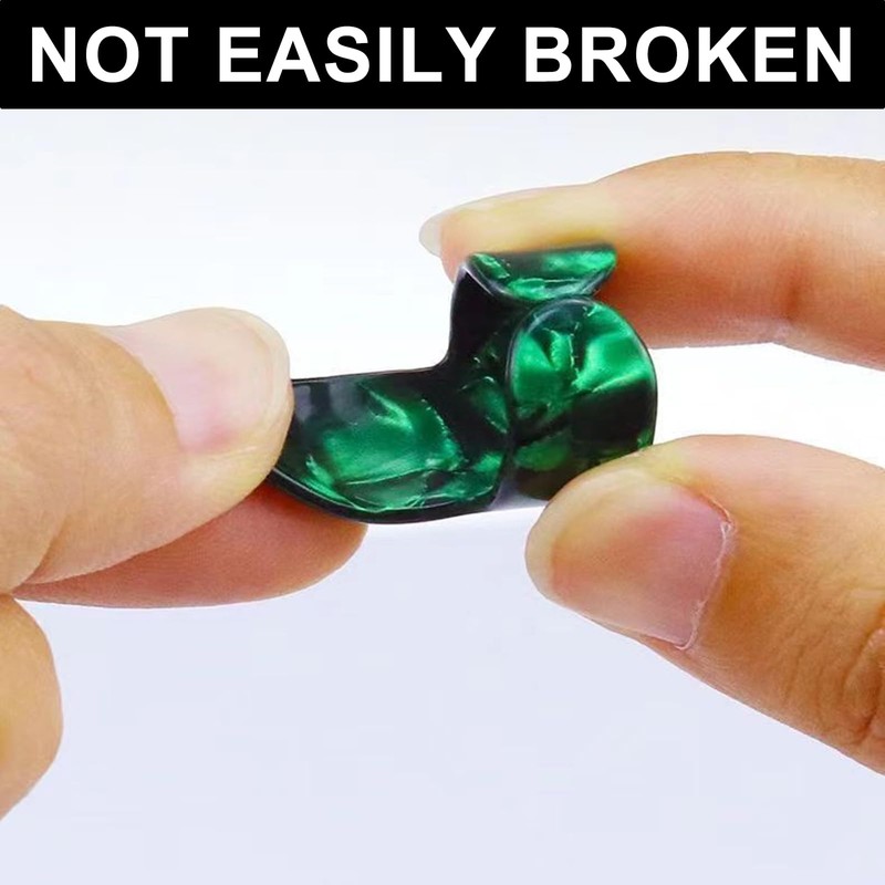 8PCS Guitar Finger Picks - Thumb Picks - Banjo Picks
