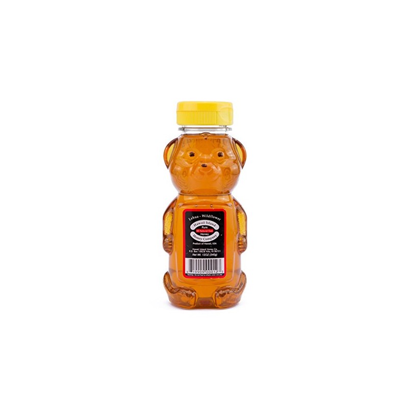 HAWAII ISLAND HONEY Lehua Honey Bear, 12 OZ