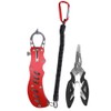 Fishing Plier Multipurpose Portable Fishing Pliers Fish Grips with Lanyard
