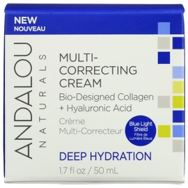 Andalou Naturals Deep Hydration Multi-Correcting Cream, Gluten Free, Vegan, 1.7 Fluid Ounce (Pack Of 1)