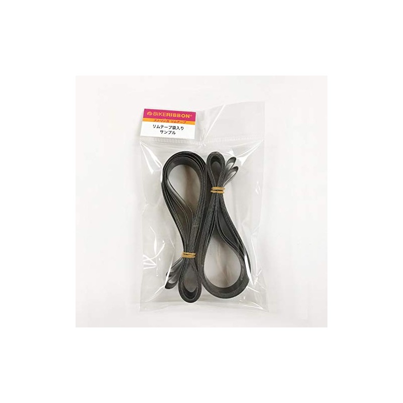 BIKERIBBON Stringer Rim Tape, 2 Pieces (Bag) 700"/24mm Width