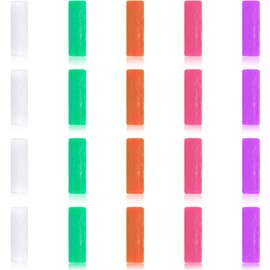 LOVEWEE 20 Pcs Aligner Tray Seaters Aligner Chewies Aligner Seater Chewies for Aligner Trays Chompers Aligner Trays 5 Colors