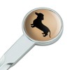 Dachshund Wiener Dog Classic Chrome Plated Metal Envelope Letter Opener