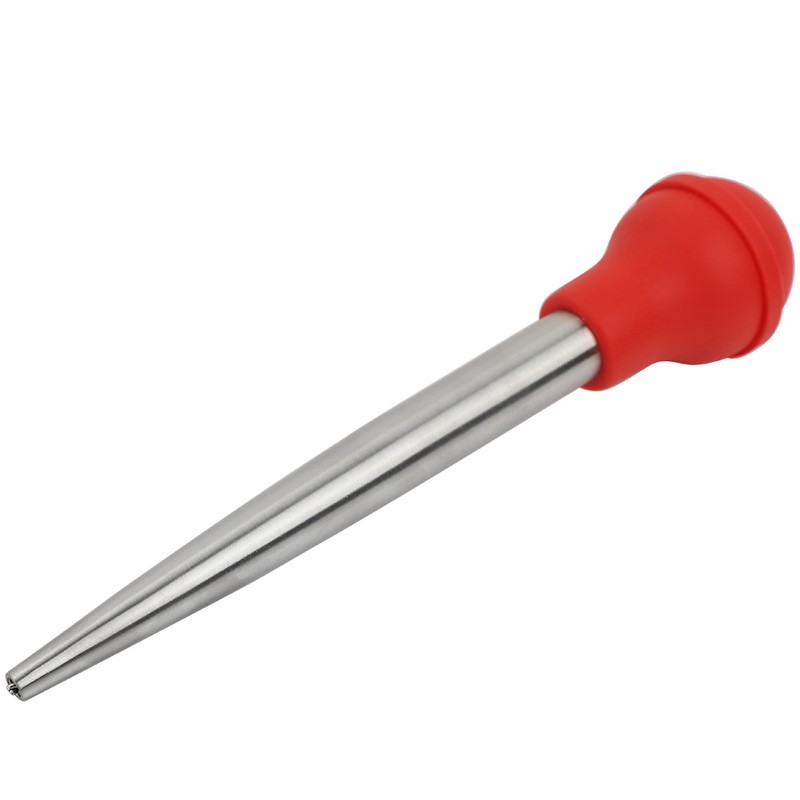 Stainless Steel Turkey Tool Marinade Seasoning Injector Kitchen Flavour Syringe
