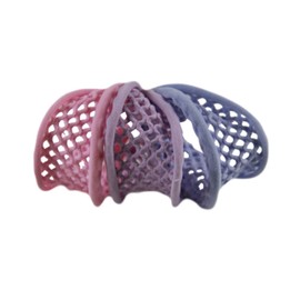 Di Prima Pastels Combo Mesh Elastic, Pink/Lavender/Stone Blue